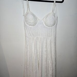 Windsor White Lace Chemise